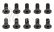 Zápustné imbusové šrouby M4x10 mm FHCS