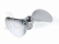 Závodní alu lodní šroub 2 listý, pravý, stoupání 38mm, 32,0mm/M4
