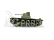 Zvezda Easy Kit T-26 Flamethrower Tank (1:100)