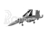 Zvezda Sukhoi SU-33 Flanker D (1:72)