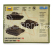Zvezda Tank T-706 Soviet Light Tank Military 1945 1:100 /