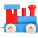 Dřevěné lokomotivy pro děti