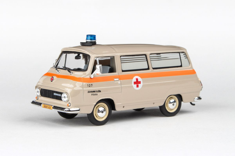 1/43 スコダ シュコダ バス 救急車 Abrex Skoda 1203 Mikrobus