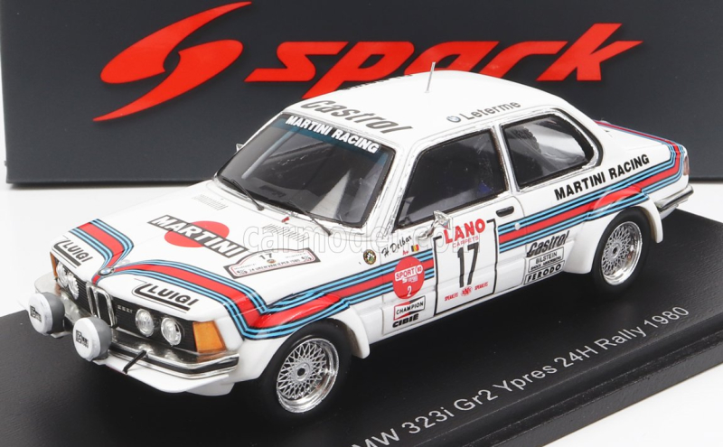 【ギフ_包装】 Martini 323i 3-series BMW Spark-model N Ypres Rally 24h 17 レーシングカー