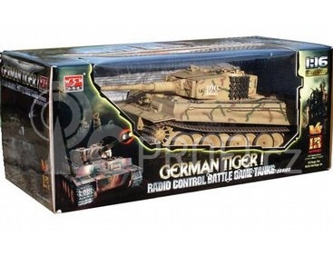 RC tank 1:16 Torro Tiger 1, 2.4GHz, IR, zvuk, kamufláž