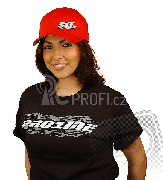 09 Pro-Line čepice Red FlexFit Hat (S-M)