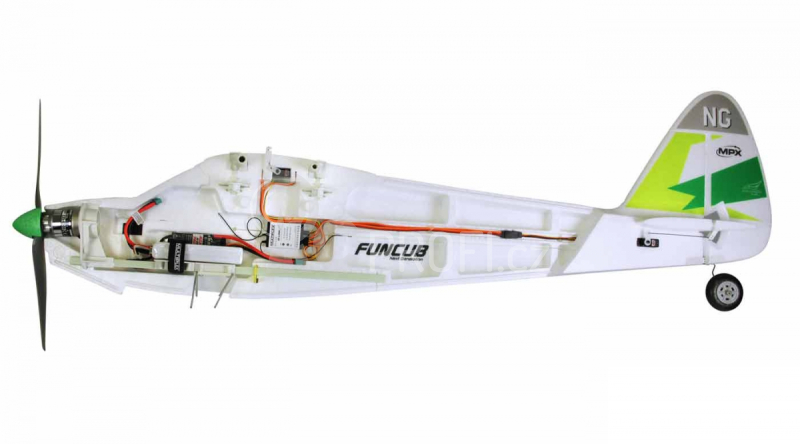 1-01422 FUNCUB NG 1410mm (zelený) stavebnice - Poškozená krabice