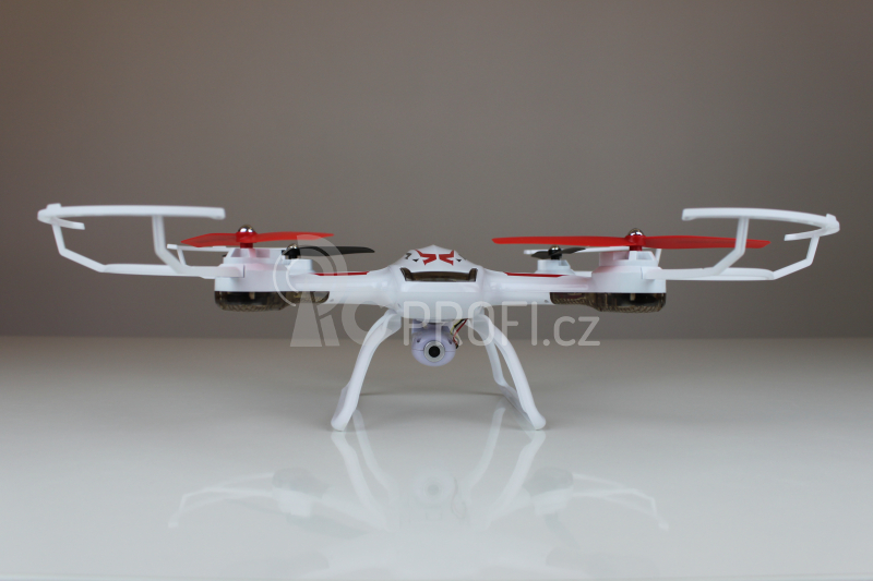 Dron Syma X54HW, bílá + náhradní baterie