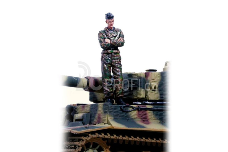 1/16 figurka stojícího německého střelce z 2 sv. války, ručne malovaná