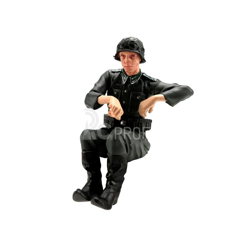 1/16 Schwimmwagen, sada figurek, ručně malované, 3 ks.