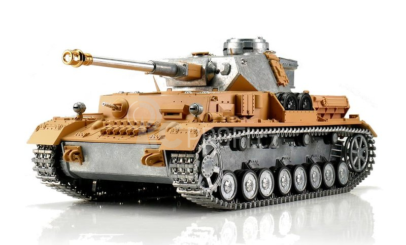 RC tank PzKpfw IV. 1:16 IR, bez nátěru