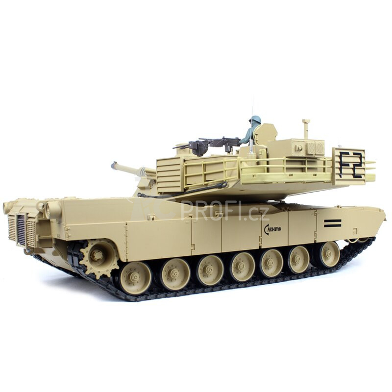 RC tank M1A2 Abrams 1:16 BB, písková
