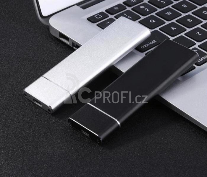 14TB MINI Aluminum Alloy SSD Hard Disk Color: Black