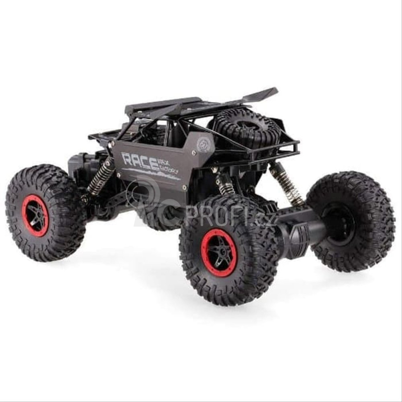 RC auto Strong Crawler se spoilerem, černá