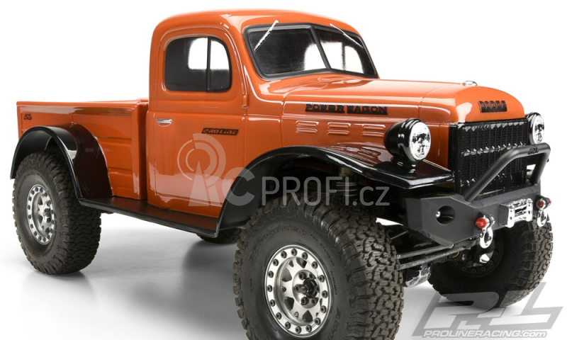 1946 Dodge Power Wagon čirá karoserie pro 12.3 (313mm) podvozky