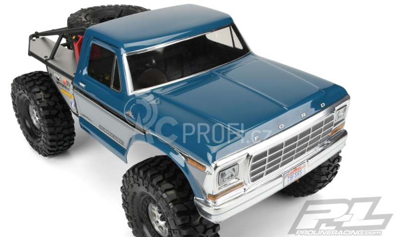 1979 Ford F-150 čirá karoserie pro Vaterra Ascender
