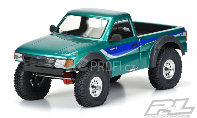 1993 Ford Ranger karoserie, čirá, pro 12.3 (313mm) Crawler