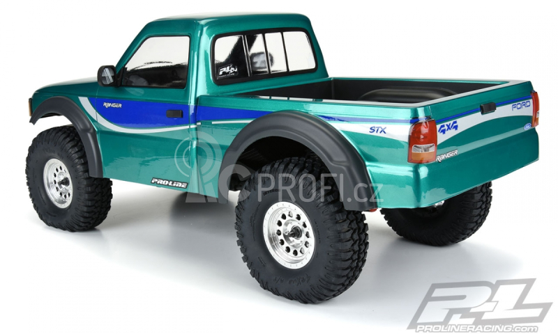 1993 Ford Ranger karoserie, čirá, pro 12.3 (313mm) Crawler