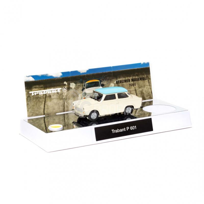 Adventní kalendář Trabant se zvukem 1:43, béžová