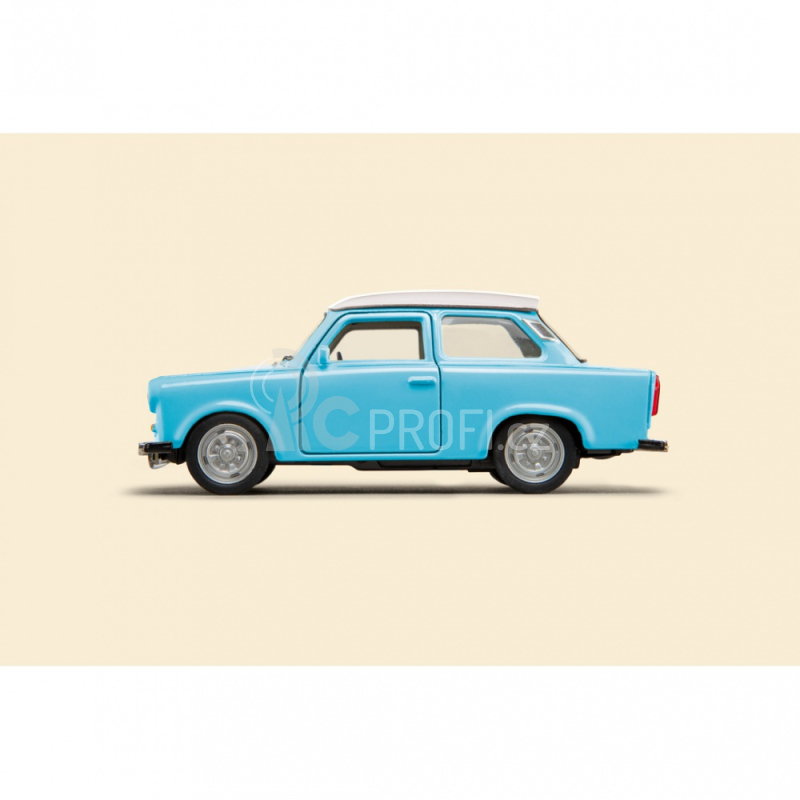 Adventní kalendář Trabant se zvukem 1:43, modrá
