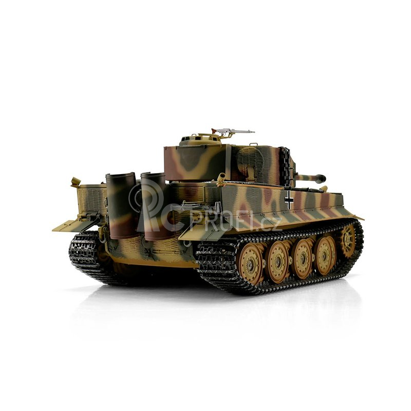 RC tank Tiger I. pozdní verze 1:16 IR, maskáč