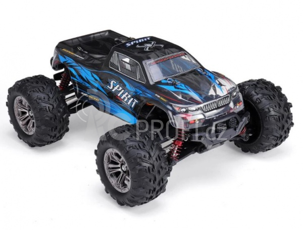 RC auto Q901C Spirit brushless, modrá + náhradní baterie