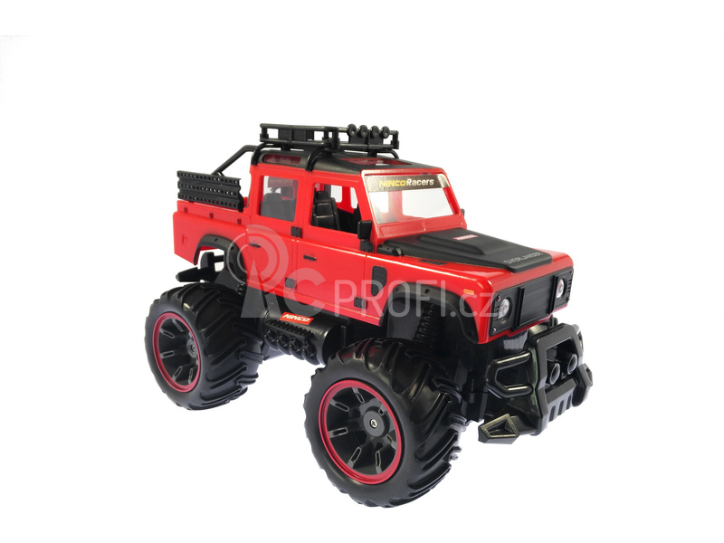 RC auto NINCORACERS Overlander 1:14 2.4GHz RTR, červená