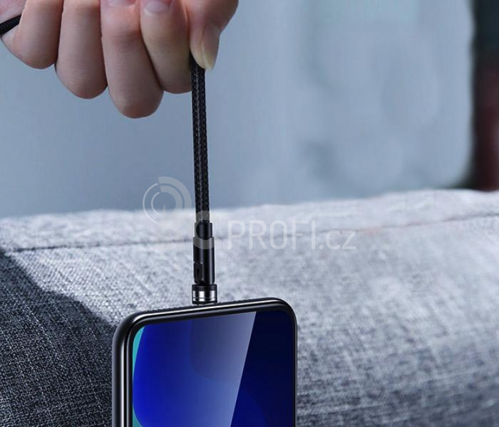 2.1A U59 Type-C Kabel s Otočnou Magnetickou Koncovkou (1m)