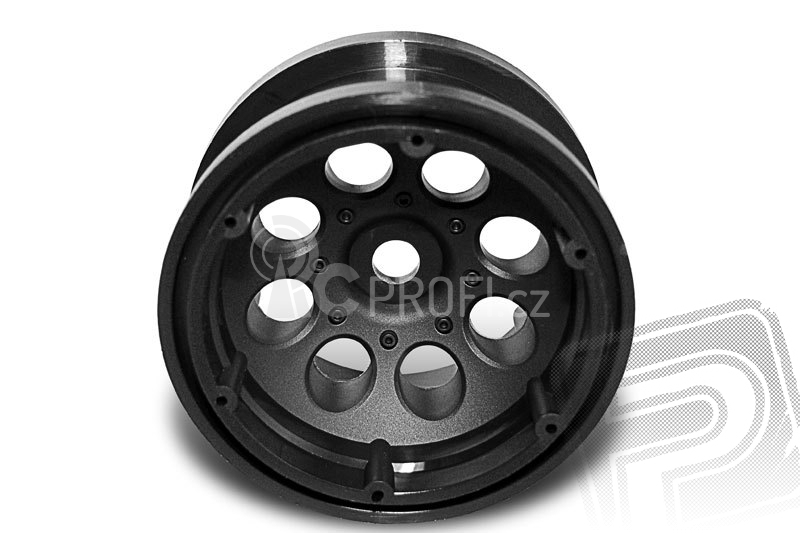 2.2 8 Hole Beadlocks disky, černé (2 ks.)