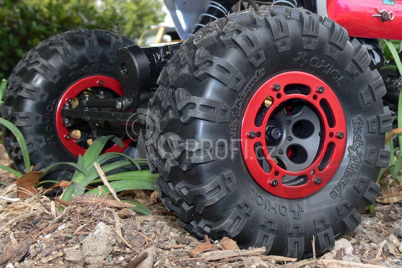 2.2 8 Hole Beadlocks disky, černé (2 ks.)