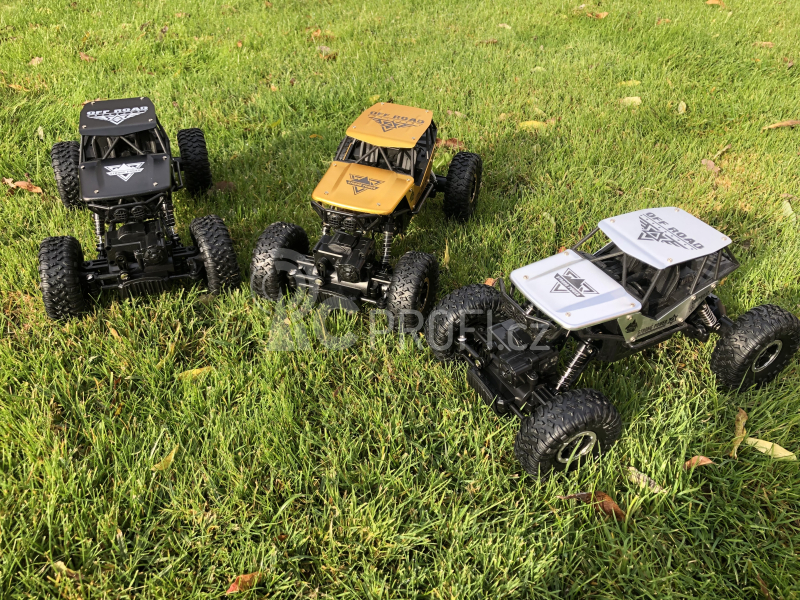 RC auto Strong Crawler, stříbrná