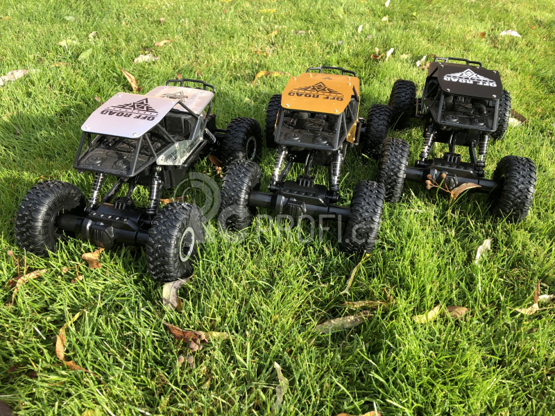 RC auto Strong Crawler, stříbrná