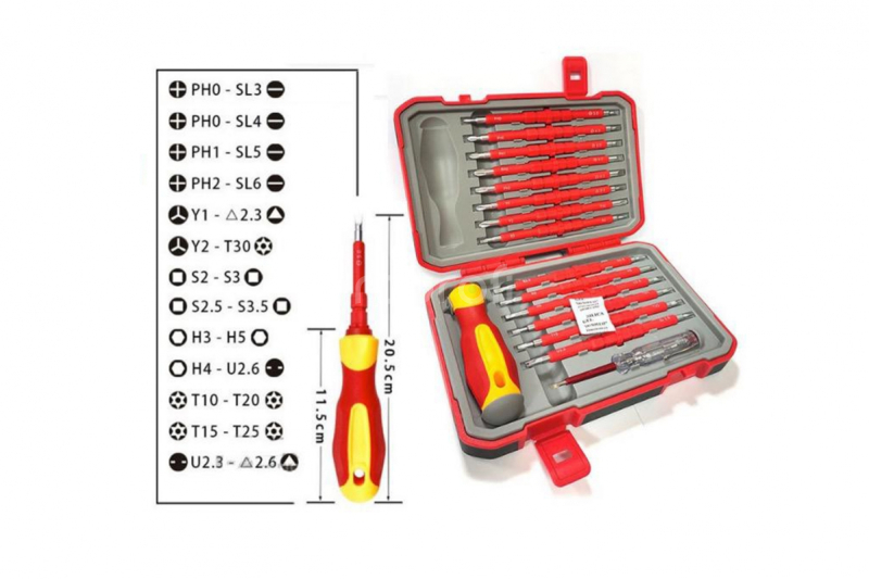 29in1 Insulated Screwdriver Set