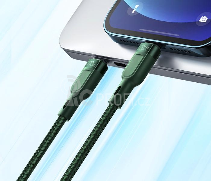 2in1 100W PD Fast Charging Cable (C to C+L)