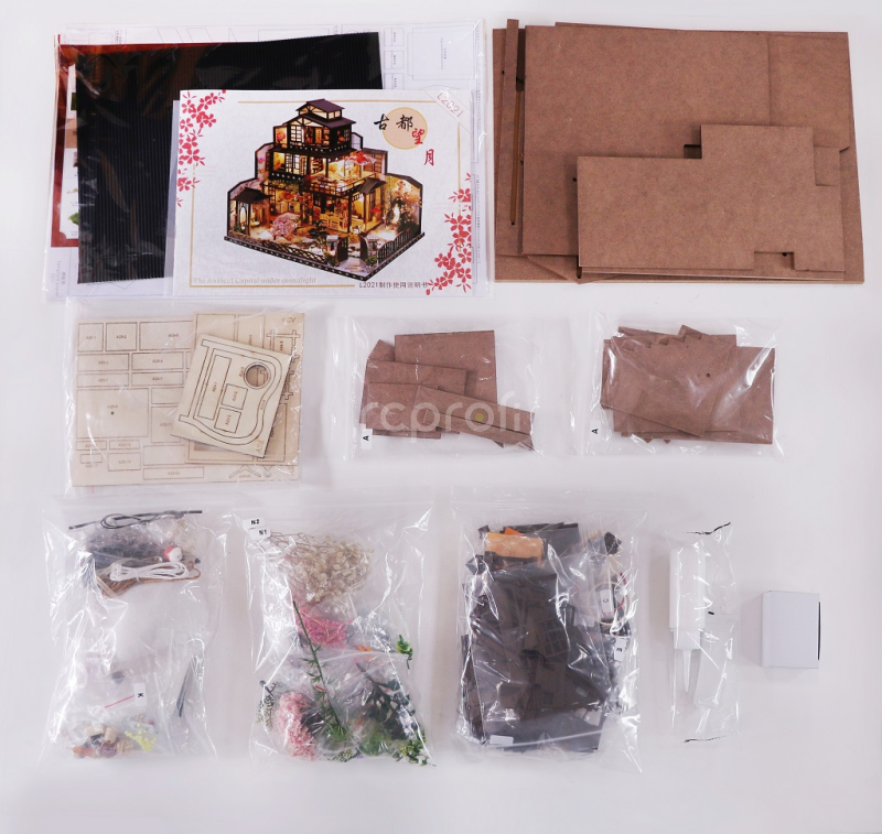 2Kids Toys miniatura domečku Honosná sakurová vila