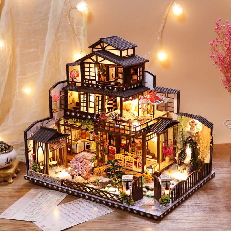 2Kids Toys miniatura domečku Honosná sakurová vila
