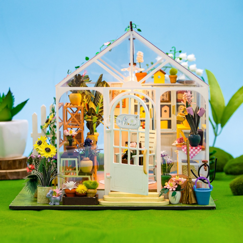 2Kids Toys miniatura domečku Rozkvetlý altánek