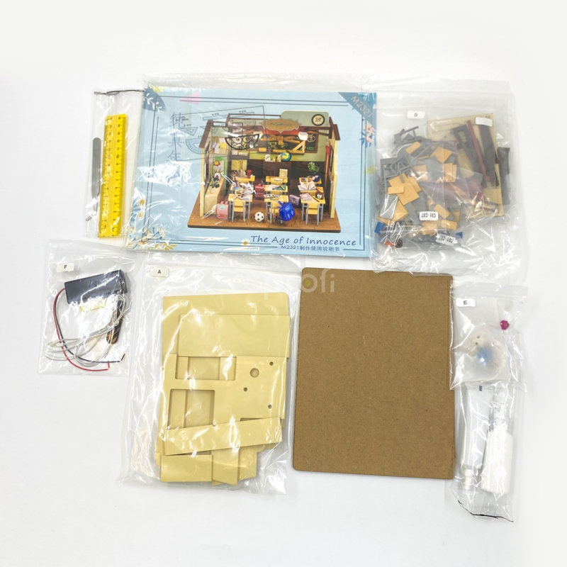 2Kids Toys miniatura domečku Školní třída