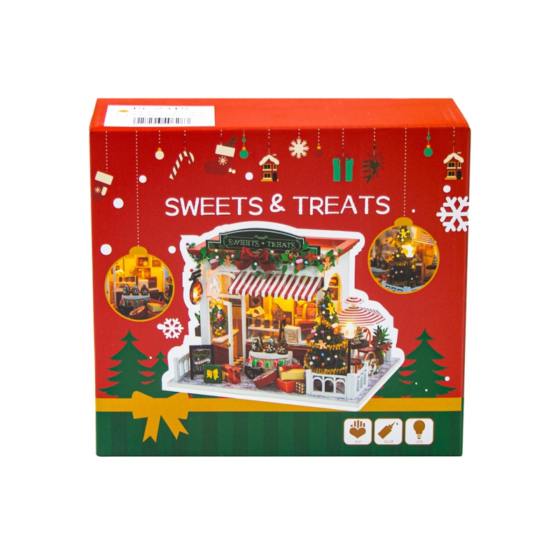 2Kids Toys miniatura domečku Vánoční cukrárna