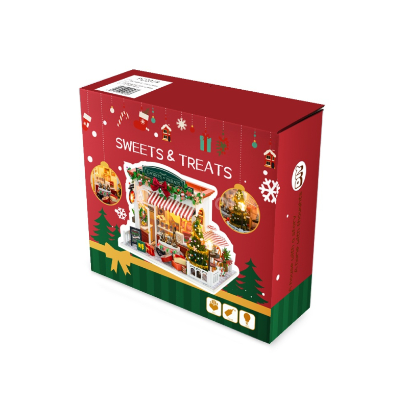 2Kids Toys miniatura domečku Vánoční cukrárna