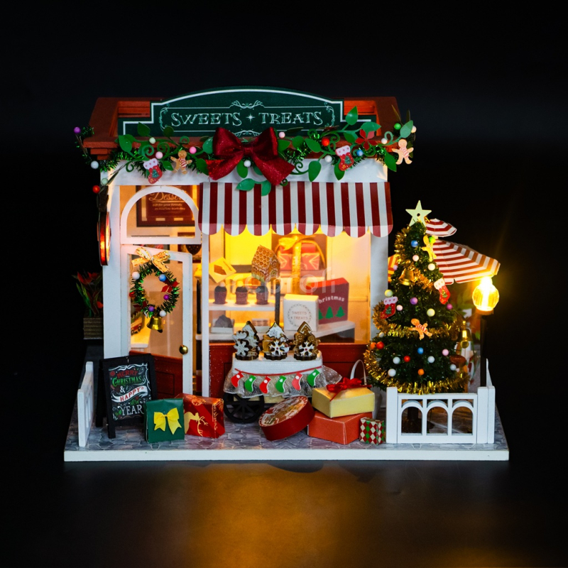 2Kids Toys miniatura domečku Vánoční cukrárna