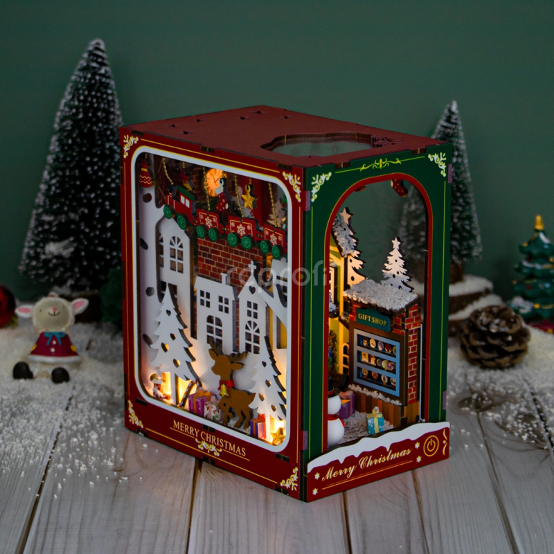 2Kids Toys Zarážka na knihy Bílé Vánoce
