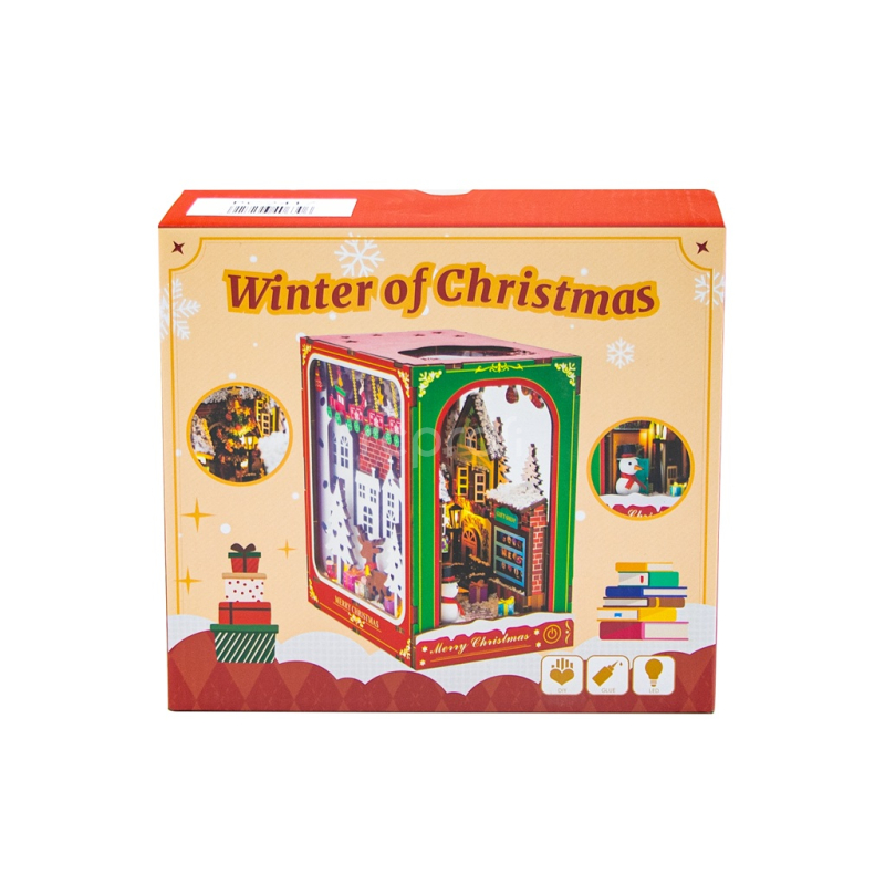 2Kids Toys Zarážka na knihy Bílé Vánoce