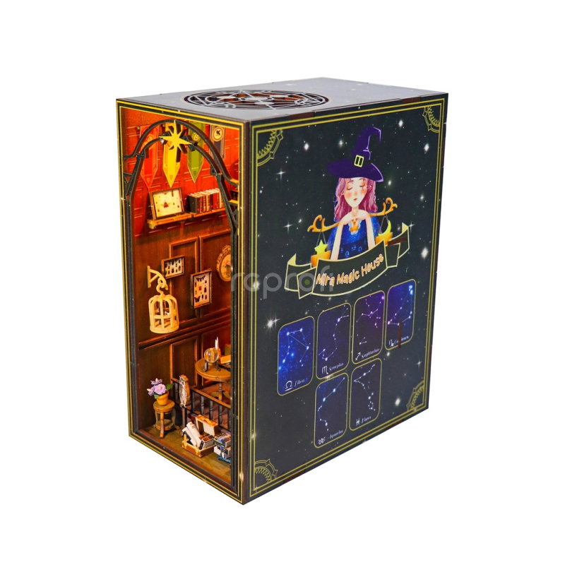 2Kids Toys Zarážka na knihy Domek kouzelnice Miry