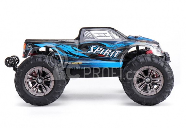 RC auto Q901C Spirit brushless, modrá + náhradní baterie