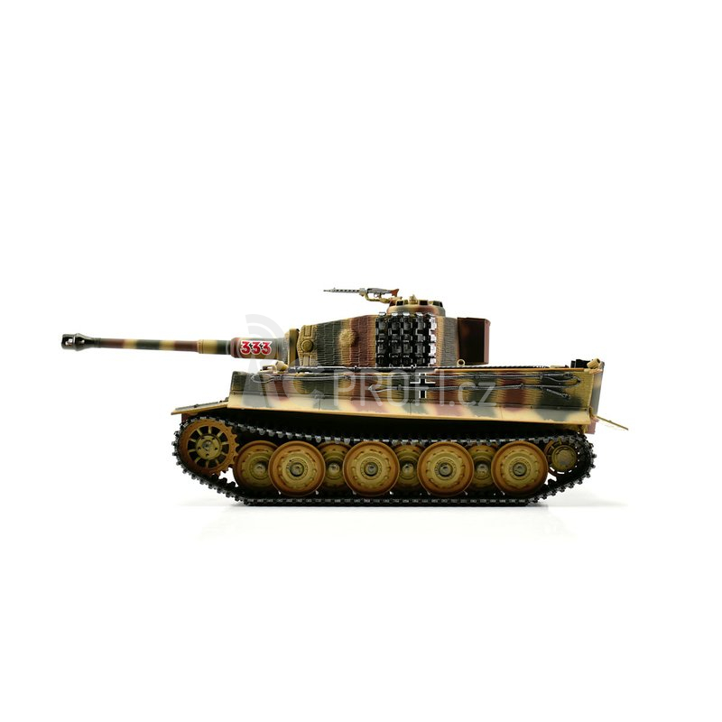 RC tank Tiger I. pozdní verze 1:16 IR, maskáč
