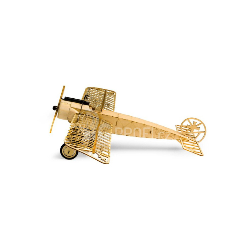 3D puzzle Fokker EIII 1:23 laser cut stavebnice 410 mm