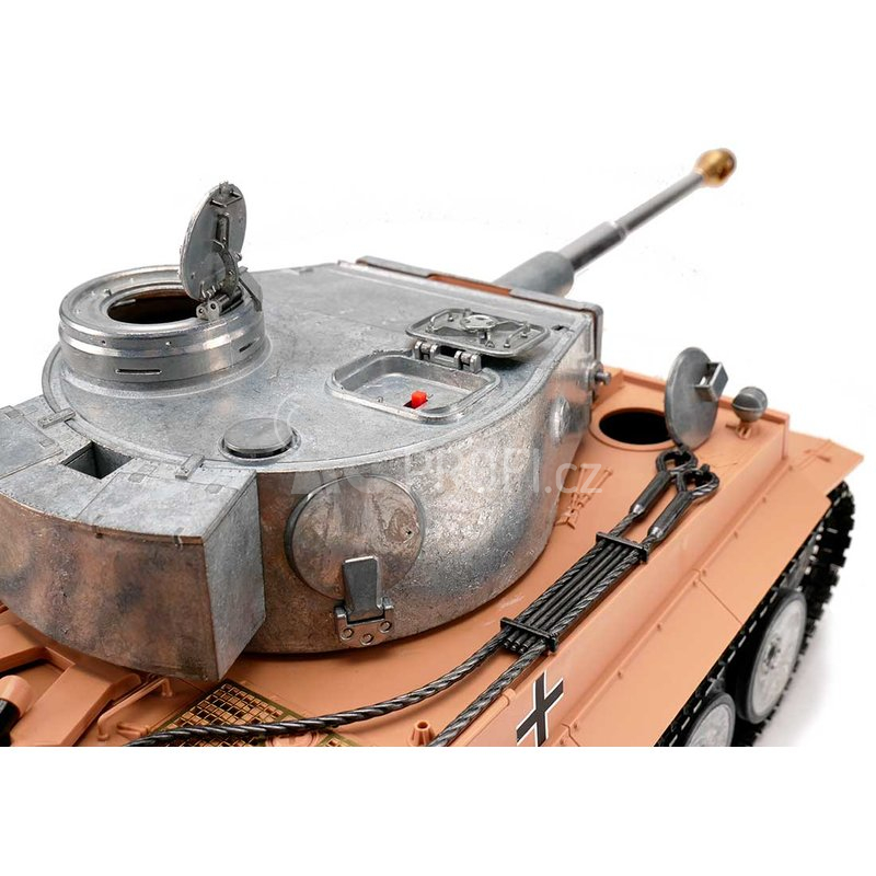 RC tank Tiger raná verze 1:16 IR, bez nátěru