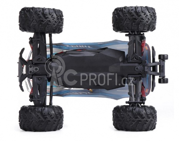 RC auto Q901C Spirit brushless, modrá + náhradní baterie