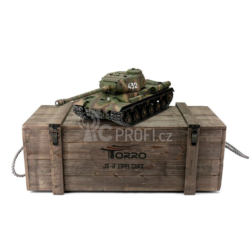 TORRO tank PRO 1/16 RC IS-2 1944 vícebarevná kamufláž - Airsoft BB